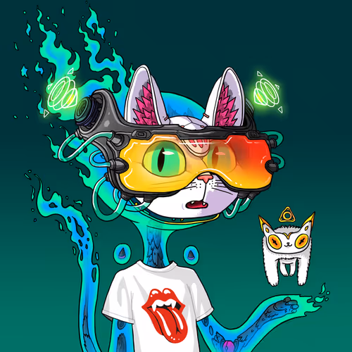 Alien Cat #2087