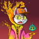 Alien Cat #10206