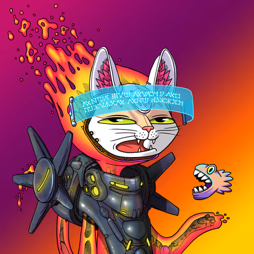 Alien Cat #9045