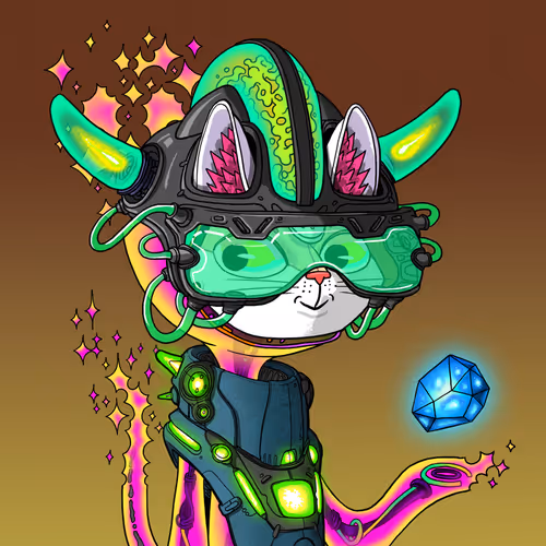 Alien Cat #8049