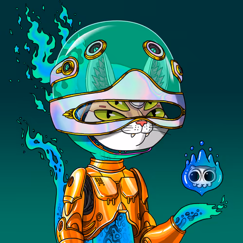 Alien Cat #7823