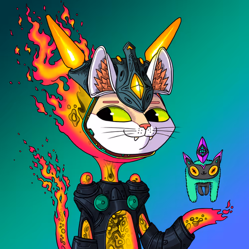 Alien Cat #4654