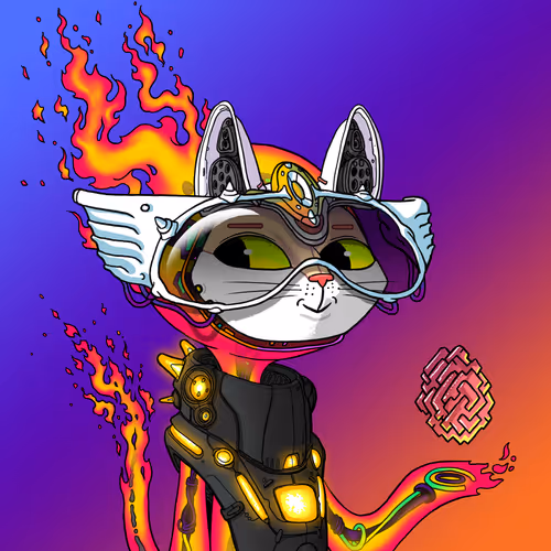 Alien Cat #5195