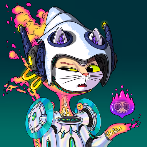 Alien Cat #7093