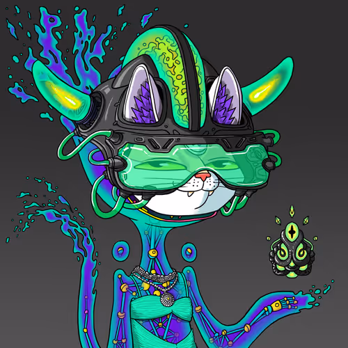 Alien Cat #3611