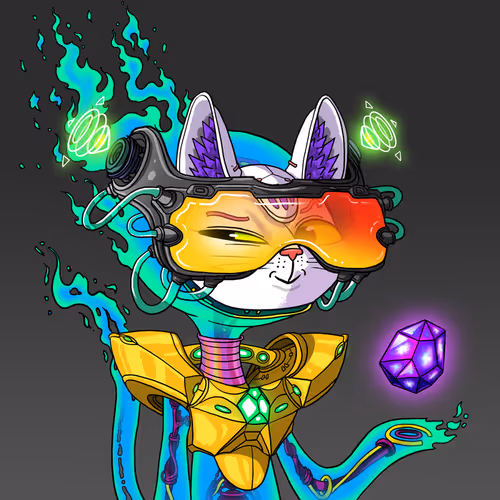 Alien Cat #7692