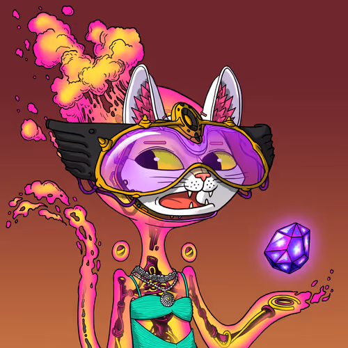 Alien Cat #1357