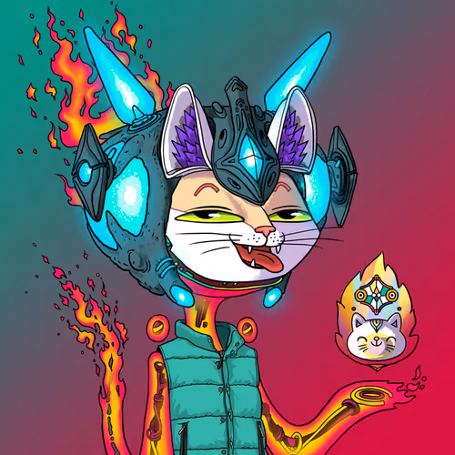 Alien Cat #3319