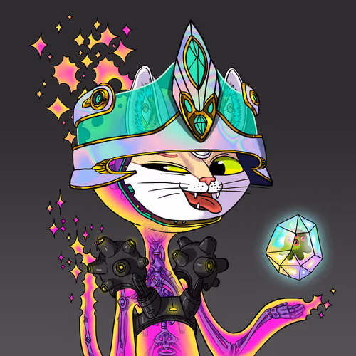 Alien Cat #8350