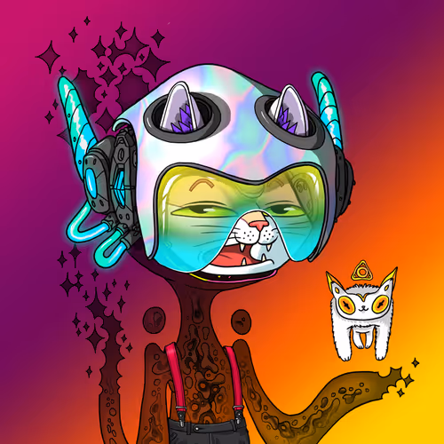 Alien Cat #7698