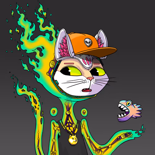 Alien Cat #9839