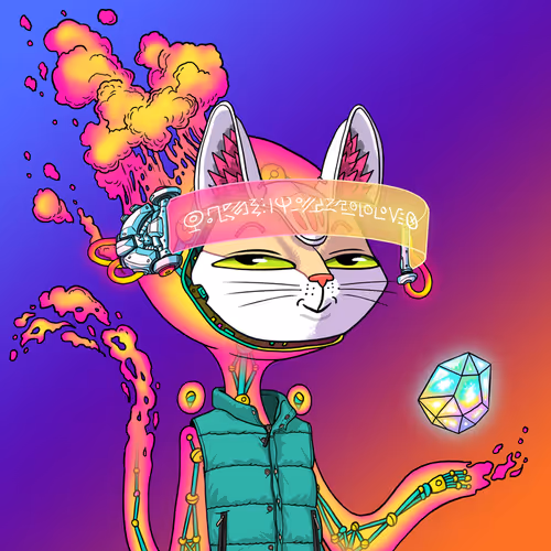 Alien Cat #2898