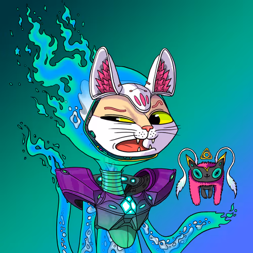 Alien Cat #5872