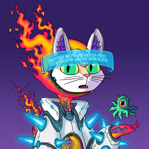 Alien Cat #8688