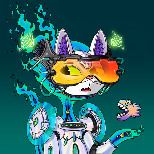 Alien Cat #2083