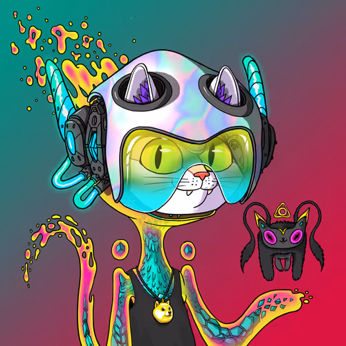 Alien Cat #3354