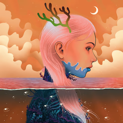Ice Fire Woman #3377