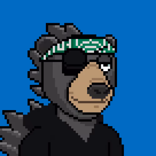 Okay Kaiju Bear #4828