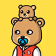 Summer Bear #9642