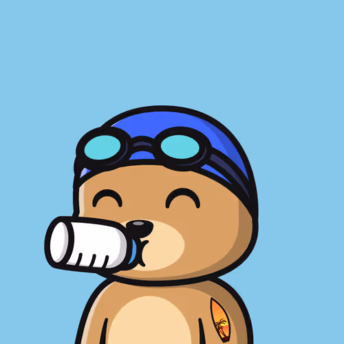 Summer Bear #3545