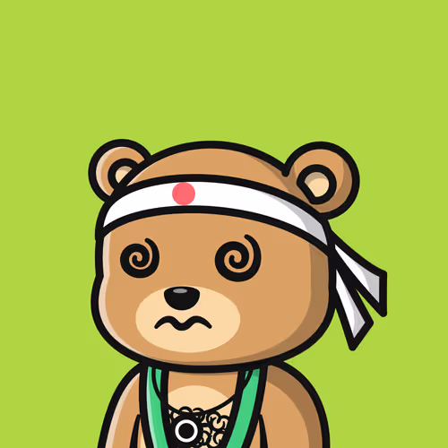 Summer Bear #6684