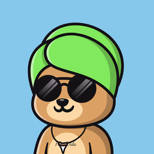 Summer Bear #7247