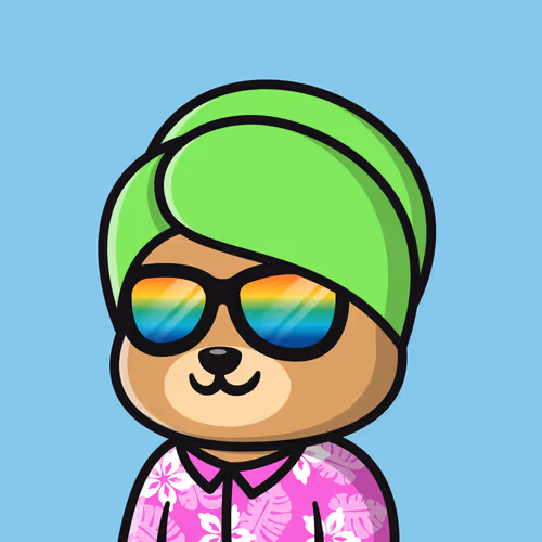 Summer Bear #1268