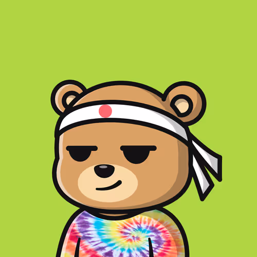 Summer Bear #8061