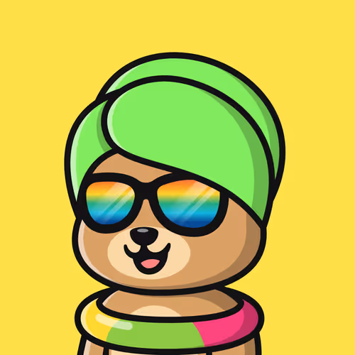 Summer Bear #6454
