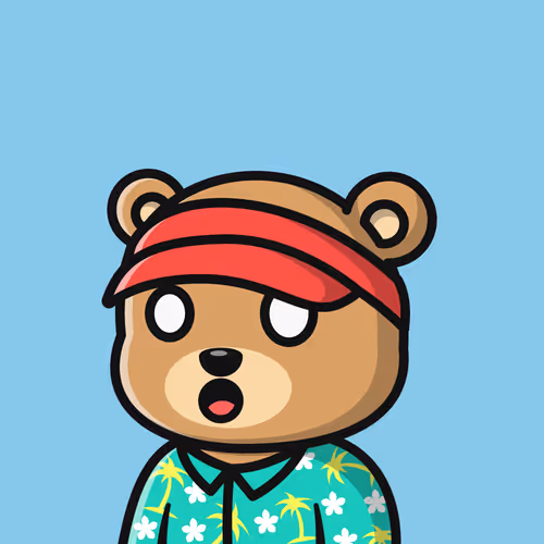 Summer Bear #5204