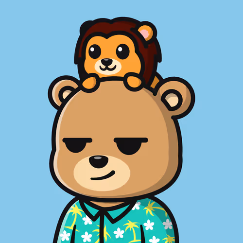 Summer Bear #5269