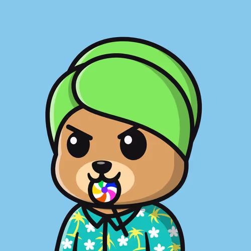 Summer Bear #7106