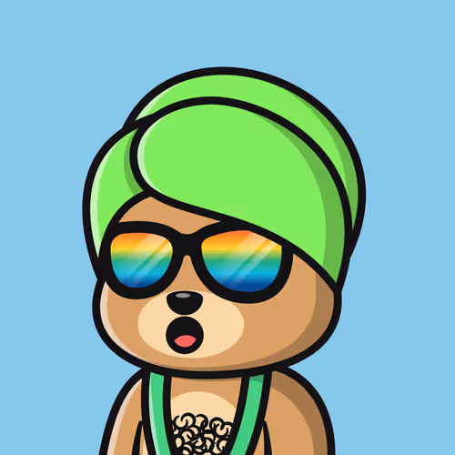 Summer Bear #7761