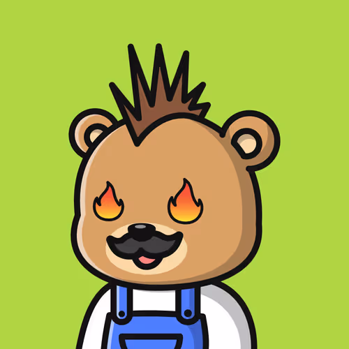 Summer Bear #5251
