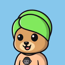 Summer Bear #3690