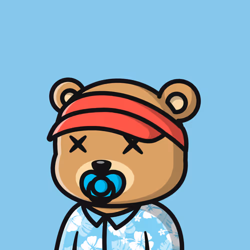 Summer Bear #6645