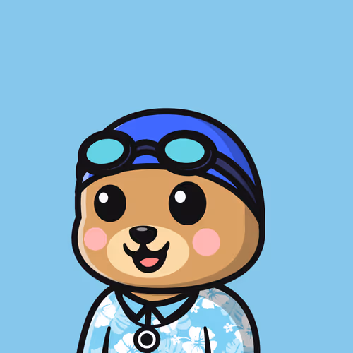Summer Bear #3242
