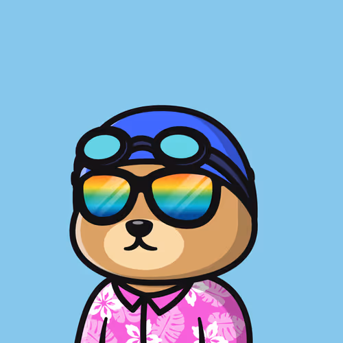 Summer Bear #7714
