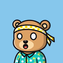 Summer Bear #5345