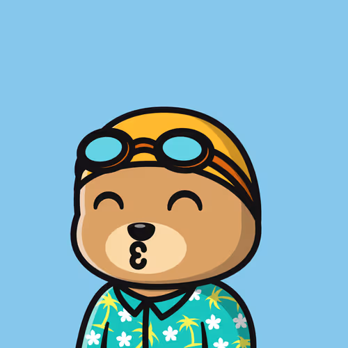 Summer Bear #6459
