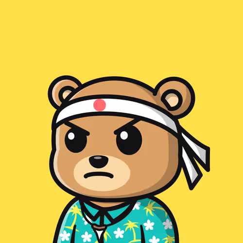 Summer Bear #9365