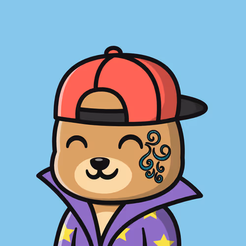 Summer Bear #6595