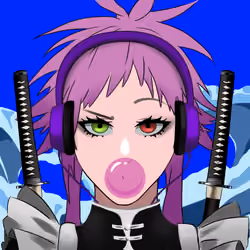 Purple Kali #693