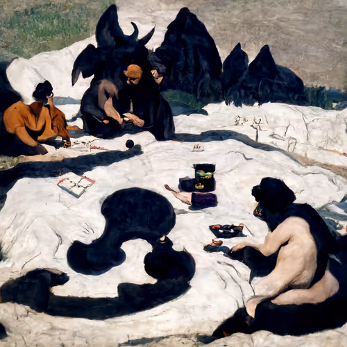 Demons Playing