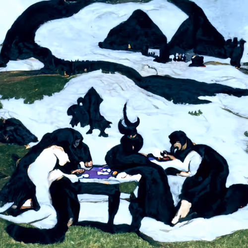 Demons Playing