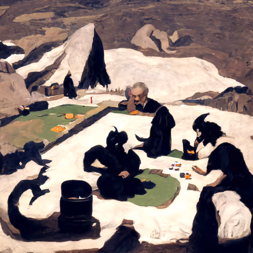 Demons Playing