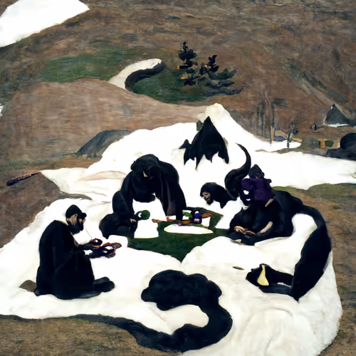Demons Playing