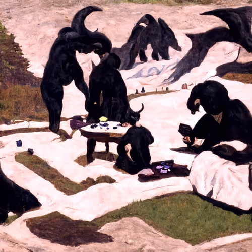 Demons Playing