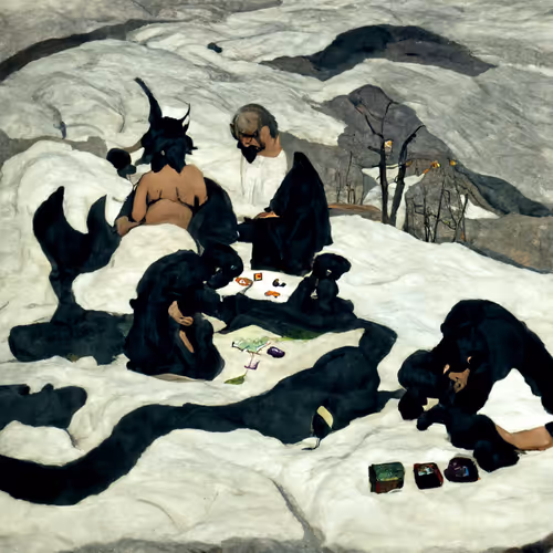 Demons Playing