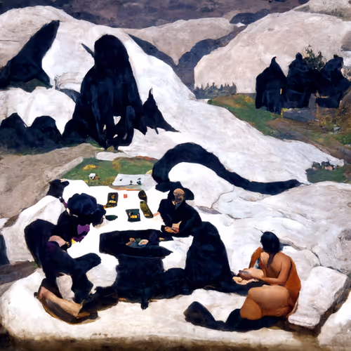Demons Playing